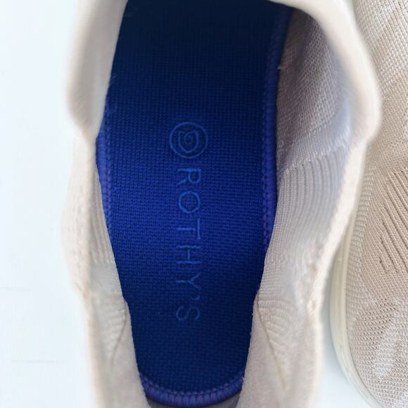 Rothy’s Women’s Camo Knit Chelsea Sneakers High Top 10 Camo Pull On Desert - Picture 6 of 9